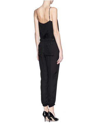 Back View - Click To Enlarge - THEORY - 'Stassia' silk jumpsuit