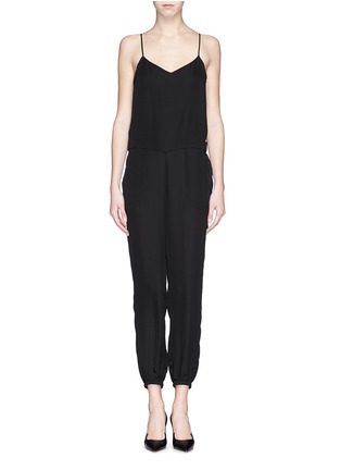 Main View - Click To Enlarge - THEORY - 'Stassia' silk jumpsuit