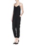 Figure View - Click To Enlarge - THEORY - 'Stassia' silk jumpsuit