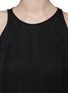 Detail View - Click To Enlarge - THEORY - 'Montien' fringe front silk tank top