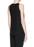 Back View - Click To Enlarge - THEORY - 'Montien' fringe front silk tank top