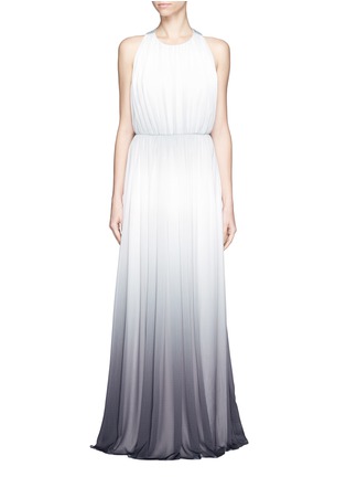 Main View - Click To Enlarge - ALICE & OLIVIA - Jinny ombré open back maxi dress