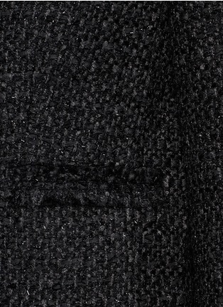 Detail View - Click To Enlarge - ALICE & OLIVIA - Kidman open front tweed jacket