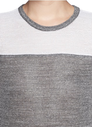 Detail View - Click To Enlarge - IRO - Katya eyelet knit tank top