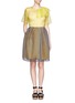 Figure View - Click To Enlarge - MSGM - Side bow organza top
