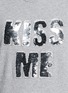 Detail View - Click To Enlarge - MARKUS LUPFER - Kiss Me sequin sweatshirt