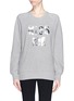 Main View - Click To Enlarge - MARKUS LUPFER - Kiss Me sequin sweatshirt