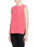 Front View - Click To Enlarge - EQUIPMENT - Sleeveless silk top