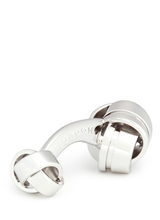 Detail View - Click To Enlarge - TATEOSSIAN - Techno Knot cufflinks