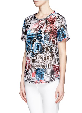 Front View - Click To Enlarge - EQUIPMENT - Riley Paris print tee