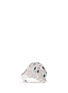 Detail View - Click To Enlarge - CZ BY KENNETH JAY LANE - Cubic zirconia pavé leopard head ring