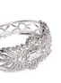 Detail View - Click To Enlarge - CZ BY KENNETH JAY LANE - Cubic zirconia pavé deco bangle