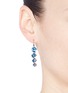 Figure View - Click To Enlarge - CZ BY KENNETH JAY LANE - Round cut cubic zirconia drop earrings