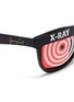Detail View - Click To Enlarge - LINDA FARROW DESIGNERS COLLECTION - x Jeremy Scott 'Xray' acetate sunglasses