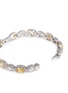 Detail View - Click To Enlarge - CZ BY KENNETH JAY LANE - Oval cut cubic zirconia bangle