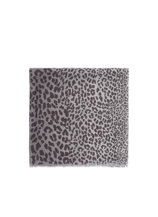 Main View - Click To Enlarge - ARMAND DIRADOURIAN - Ombré leopard print cashmere scarf
