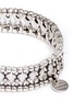 Detail View - Click To Enlarge - PHILIPPE AUDIBERT - Floral elasticated bracelet