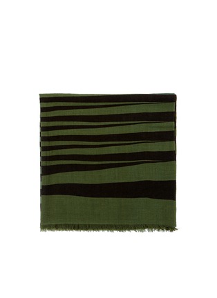 Main View - Click To Enlarge - ARMAND DIRADOURIAN - Ombré irregular stripes cashmere wool scarf