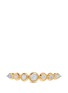 Detail View - Click To Enlarge - EDDIE BORGO - Graduated opal glass cone cuff