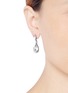 Figure View - Click To Enlarge - PHILIPPE AUDIBERT - 'Donna' tear drop crystal earrings