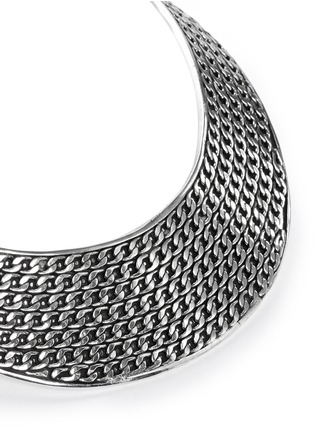 Detail View - Click To Enlarge - PHILIPPE AUDIBERT - Cable chain cuff necklace