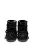 Figure View - Click To Enlarge - INUIKII - Sequin Low' lambskin shearling boots