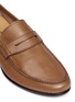 Detail View - Click To Enlarge - HARRYS OF LONDON - 'James' soft leather penny loafers