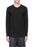 Main View - Click To Enlarge - THE VIRIDI-ANNE - Distressed layered long sleeve T-shirt
