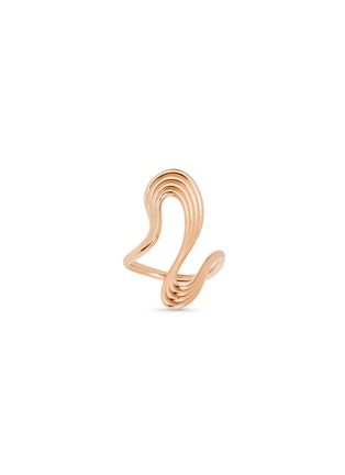 Main View - Click To Enlarge - FERNANDO JORGE - 'Stream Lines' 18k rose gold long ring
