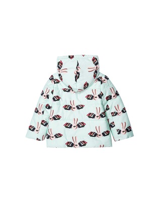 Figure View - Click To Enlarge - HELEN LEE - Bunny graphic print kids puffer jacket