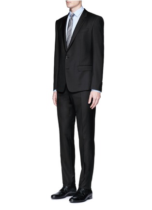 Figure View - Click To Enlarge - - - 'Martini' virgin wool twill suit