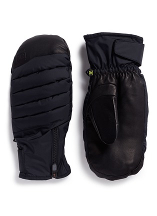 Main View - Click To Enlarge - BURTON - 'Oven' down padded leather snowboard mittens