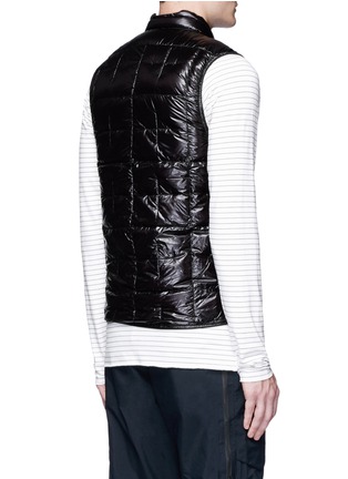 Back View - Click To Enlarge - BURTON - Packable down puffer vest