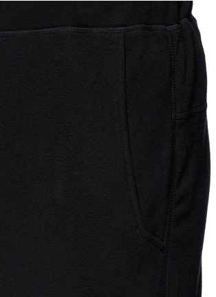 Detail View - Click To Enlarge - BURTON - Reflective logo print micro fleece pants