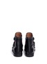 Back View - Click To Enlarge - GIVENCHY - 'K Line' stud leather buckle boots
