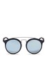 Main View - Click To Enlarge - RAY-BAN - 'RB4256F' round mirror sunglasses
