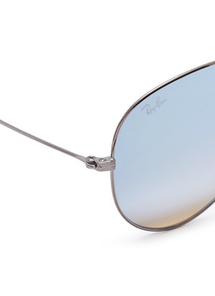 Detail View - Click To Enlarge - RAY-BAN - 'RB3558' aviator mirror sunglasses