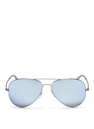 Main View - Click To Enlarge - RAY-BAN - 'RB3558' aviator mirror sunglasses