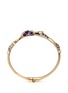 Figure View - Click To Enlarge - ALEXANDER MCQUEEN - 'Surreal Obsession' Pegasus mushroom glass crystal faux pearl bracelet