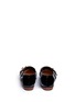 Back View - Click To Enlarge - FABIO RUSCONI - Oversized buckle patent leather slip-ons