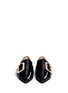 Front View - Click To Enlarge - FABIO RUSCONI - Oversized buckle patent leather slip-ons
