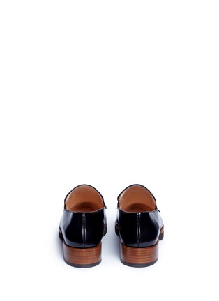 Back View - Click To Enlarge - FABIO RUSCONI - Tassel colourblock leather kiltie loafers