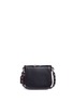 Detail View - Click To Enlarge - COACH - 'Varsity' mixed stud patch leather saddle bag