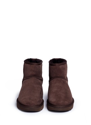 Front View - Click To Enlarge - UGG - 'Classic II Mini' suede boots