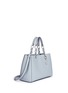 Front View - Click To Enlarge - MICHAEL KORS - 'Cynthia' medium saffiano leather satchel