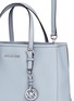 Detail View - Click To Enlarge - MICHAEL KORS - 'Jet Set Travel' medium saffiano leather east west tote