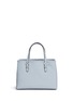 Back View - Click To Enlarge - MICHAEL KORS - 'Jet Set Travel' medium saffiano leather east west tote