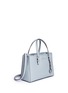 Front View - Click To Enlarge - MICHAEL KORS - 'Jet Set Travel' medium saffiano leather east west tote