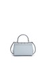 Back View - Click To Enlarge - MICHAEL KORS - 'Ava' extra small perforated leather crossbody bag