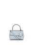 Main View - Click To Enlarge - MICHAEL KORS - 'Ava' extra small perforated leather crossbody bag